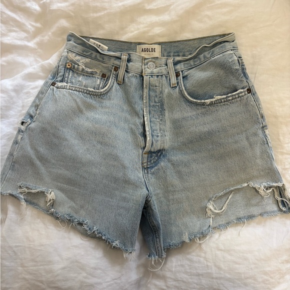 Agolde Riley Shorts - Picture 2 of 3